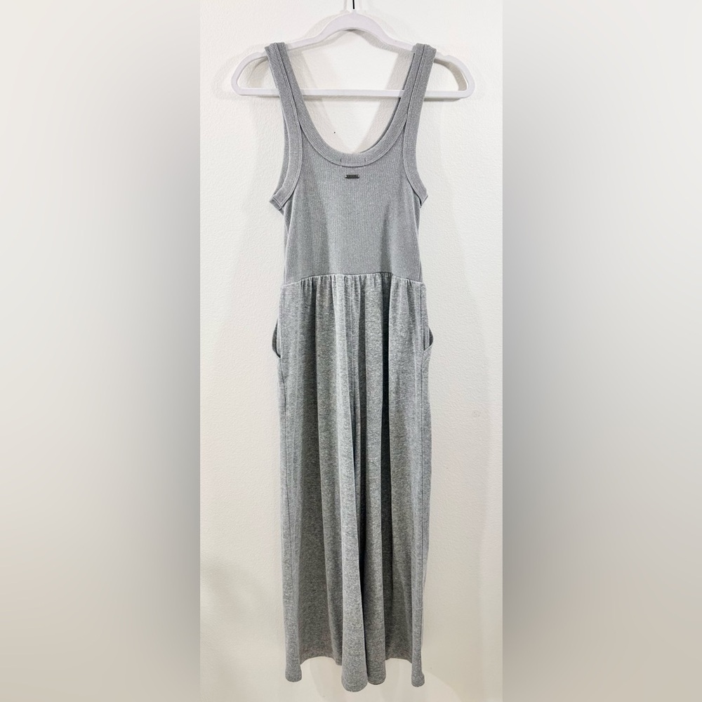 prAna Cozy Up Bayjour Jumpsuit Size Small Gray Hemp Blend - Picture 10 of 10